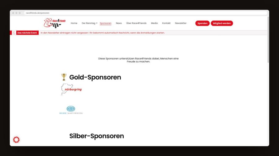 Sponsor overview
