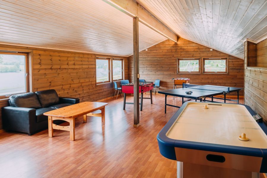 Games room under the roof